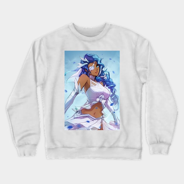 Crystal Rose Samira Crewneck Sweatshirt by vmat